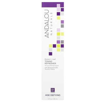 Andalou Naturals, Toning Refresher, Blüte + Blatt, 6 Fl Oz (178 ml)