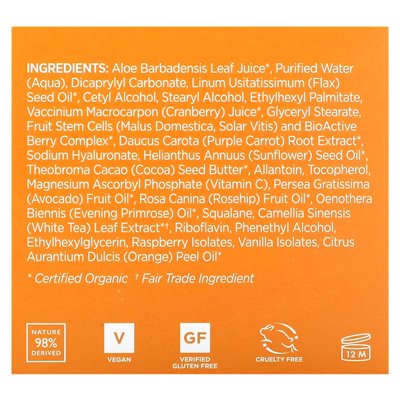 Andalou Naturals, Luminous Night Cream, fioletowa marchewka + C, rozjaśnienie, 1,7 fl oz (50 ml) Andalou Naturals, Luminous Night Cream, fioletowa marchewka + C, rozjaśnienie, 1,7 fl oz (50 ml)