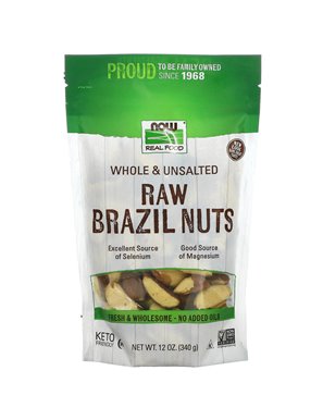 NOW Foods, Prawdziwe Jedzenie, Surowe Orzechy Brazylijskie, Całe, Niesolone, 12 uncji (340 g) NOW Foods, Prawdziwe Jedzenie, Surowe Orzechy Brazylijskie, Całe, Niesolone, 12 uncji (340 g)