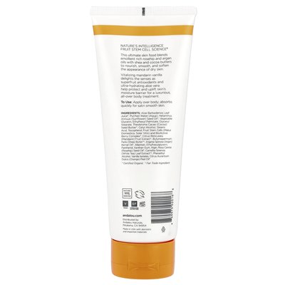 Andalou Naturals, Balsam do ciała, Witalizujący, Mandarynka Wanilia, 8 uncji (236 ml) Andalou Naturals, Balsam do ciała, Witalizujący, Mandarynka Wanilia, 8 uncji (236 ml)