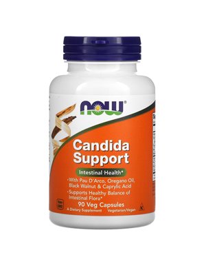 NOW Foods, Candida Support, 90 Veg Capsules