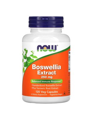 NOW Foods, Boswellia Extract, 250 mg, 120 Vegetarian Capsules NOW Foods, Boswellia Extract, 250 mg, 120 Vegetarian Capsules
