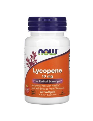 NOW Foods, Likopen, 10 mg, 60 Softgeli NOW Foods, Likopen, 10 mg, 60 Softgeli