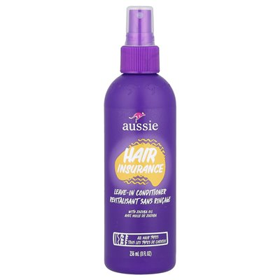 Aussie, ubezpieczenie na włosy, odżywka do odżywek z olejem jojoba, wszystkie typy włosów, 8 fl oz (236 ml)