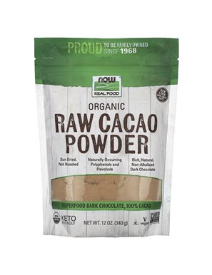 NOW Foods, Real Food, Organic Raw Chocolate Powder, 12 oz (340 g) NOW Foods, Real Food, Organic Raw Chocolate Powder, 12 oz (340 g)