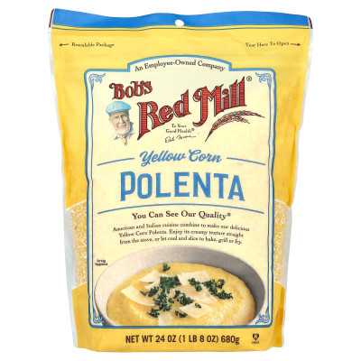 Bob's Red Mill, Yellow Corn polenta, 24 uncje (680 g) Bob's Red Mill, Yellow Corn polenta, 24 uncje (680 g)