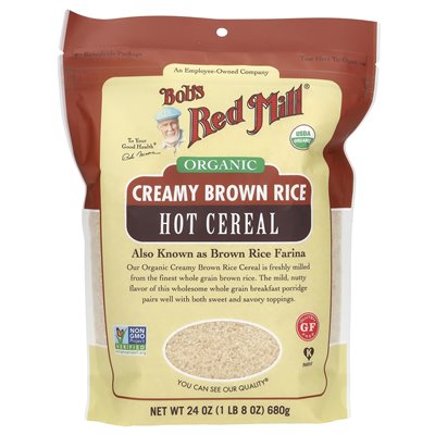 Bob's Red Mill, Bio-Cremiger Naturreis, warmes Müsli, 24 oz (680 g)