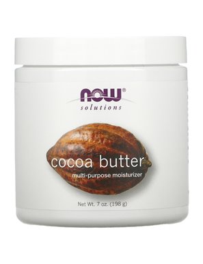 NOW Foods, Lösungen, Kakaobutter, 198 g NOW Foods, Lösungen, Kakaobutter, 198 g