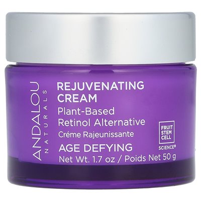 Andalou Naturals, Anti-Aging Cream, Plant-Based Retinol Alternative, 1.7 oz (50 g)