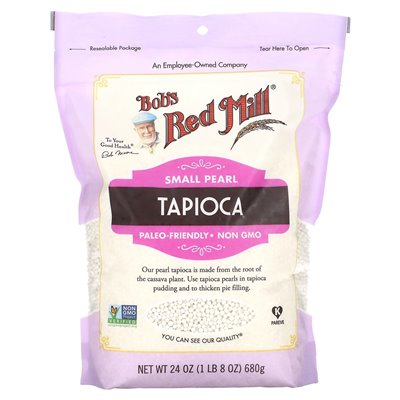 Bob's Red Mill, Small Pearl Tapioca, 24 uncje (680 g)