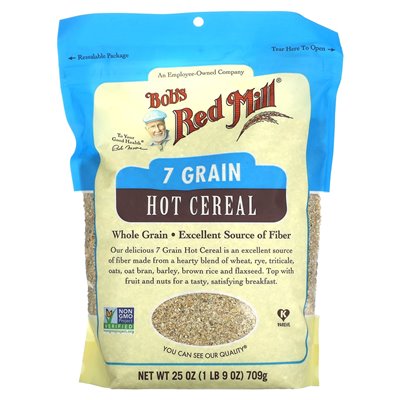 Bob's Red Mill, 7 ziarno gorące płatki, 1 funt 9 uncji (709 g) Bob's Red Mill, 7 ziarno gorące płatki, 1 funt 9 uncji (709 g)