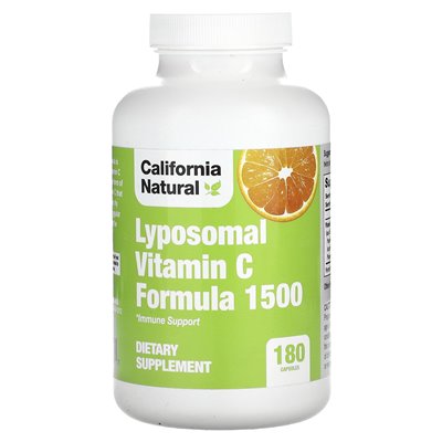 California Natural Liposomal Vitamin C Formula 1500, 180 Kapseln