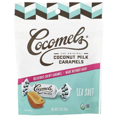 Cocomels, Das Original, Kokosmilch-Karamellen, Meersalz, 3,5 oz (99 g)