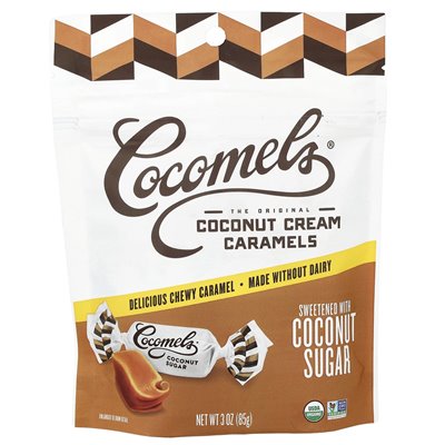 Cocomels, creamy caramels, coconut sugar, 3 ounces (85 g)
