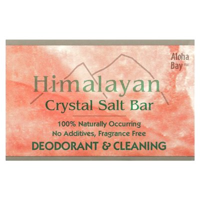 Aloha Bay, Himalayan Crystal Salt Bar Soap, Fragrance Free, 1 Bar, 9 oz (250 g) Aloha Bay, Himalayan Crystal Salt Bar Soap, Fragrance Free, 1 Bar, 9 oz (250 g)