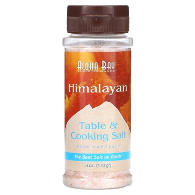 Aloha Bay, Himalaya-Speise- und Kochsalz, feine Kristalle, 6 oz (170 g)