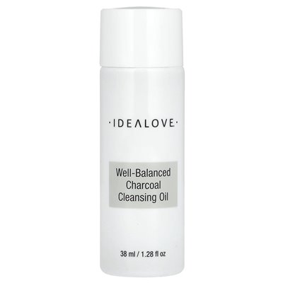 IdealOVe, Well Balanced Charcoal Cleansing Oil, Sample Size, 1.28 fl oz (38 ml)
