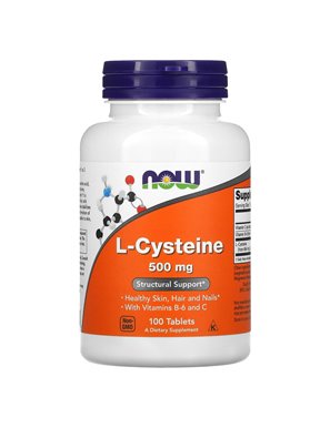 NOW Foods, L-Cysteina, 500 mg, 100 tabletek NOW Foods, L-Cysteina, 500 mg, 100 tabletek