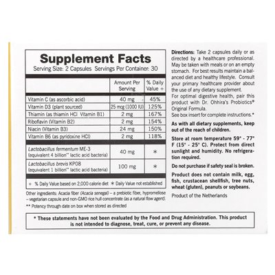 Dr. Ohhiras, RegactiveTM, Immune & VitalityTM, 60 Kapseln