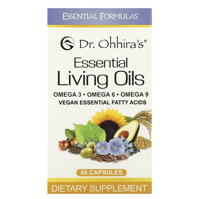 Dr. Ohhira's, Essential Formulas Inc., Essential Living Oils, 60 Kapsułek Dr. Ohhira's, Essential Formulas Inc., Essential Living Oils, 60 Kapsułek