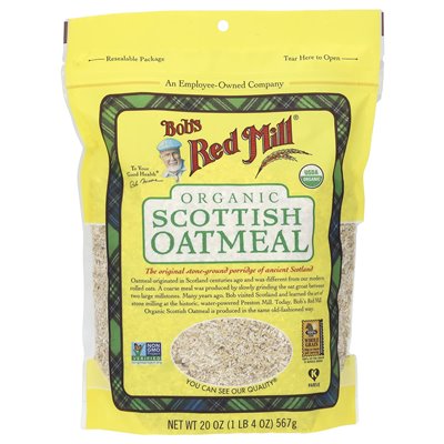 Bob's Red Mill, Organic Scottish Ośniacz, 20 uncji (567 g)