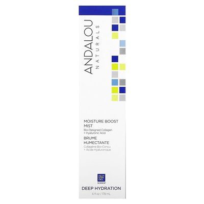 Andalou Naturals, Feuchtigkeitsnebel, Tiefenhydratation, 6 fl oz (178 ml)