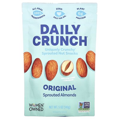 Everyday Crunch, Sprouted Almonds, Original, 5 oz (141 g)