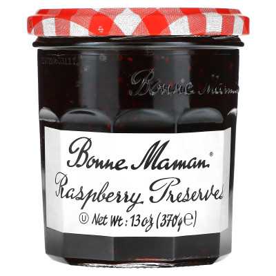 Bonne Maman, Raspberry Preserves, 13 uncji (370 g)