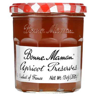 Bonne Maman, Apricot Preserves, 13 uncji (370 g) Bonne Maman, Apricot Preserves, 13 uncji (370 g)