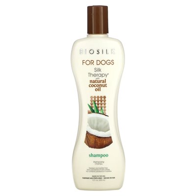 Biosilk, Terapia Silky z Naturalnym Olejem Kokosowym, dla Psów, 12 uncji (355 ml) Biosilk, Terapia Silky z Naturalnym Olejem Kokosowym, dla Psów, 12 uncji (355 ml)
