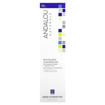 Andalou Naturals Revitalizing Cleansing Gel, 6 fl oz (178 ml)