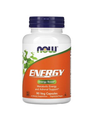 NOW Foods, Energie, 90 vegetarische Kapseln NOW Foods, Energie, 90 vegetarische Kapseln