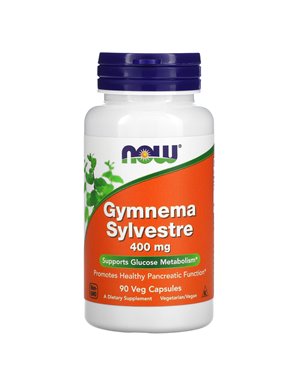 NOW Foods, Gymnema Sylvestre, 400 mg, 90 Vegetarian Capsules NOW Foods, Gymnema Sylvestre, 400 mg, 90 Vegetarian Capsules