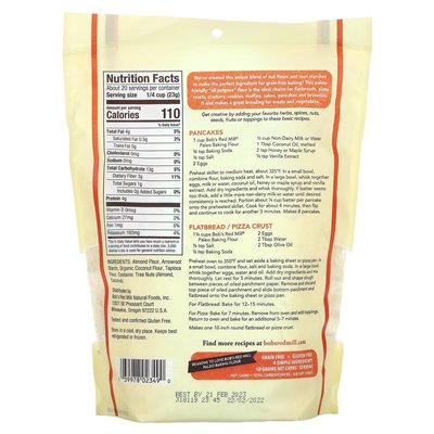 Bob's Red Mill Paleo-Backmehl, getreidefrei, 16 oz (454 g)