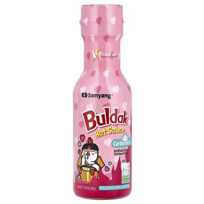 Buldak, Buldak® Hot Sos, sztuczny pikantny kurczak, Carbonara, 7,05 uncji (200 g) Buldak, Buldak® Hot Sos, sztuczny pikantny kurczak, Carbonara, 7,05 uncji (200 g)