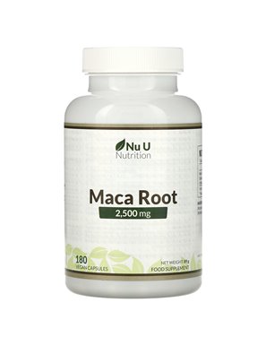 Nu U Nutrition, Maca Root, 2,500 mg, 180 Vegan Capsules Nu U Nutrition, Maca Root, 2,500 mg, 180 Vegan Capsules