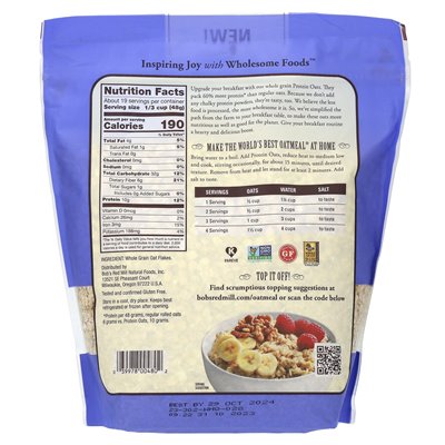 Bob's Red Mill, Protein-Haferflocken, 32 Unzen (907 g)