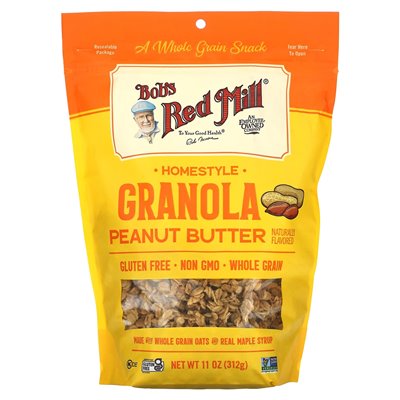 Bob's Red Mill, Hausgemachtes Müsli, Erdnussbutter, 11 oz (312 g)