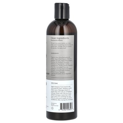Kin+Kind, Naturalny Szampon na Bazie Węgla dla Psów, Paczula, 12 uncji (354 ml) Kin+Kind, Naturalny Szampon na Bazie Węgla dla Psów, Paczula, 12 uncji (354 ml)