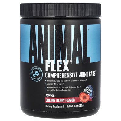 Animal, Flex® Powder, Berry Cherry, 13 oz (369 g)