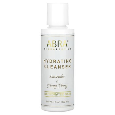 Abra Therapeutics, Hydration Cleanser, Lavender &amp Ylang Ylang, 4 Fl Oz (120 ml)
