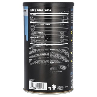Tiere, Advanced Omega-3 & EFAS Pillenpackungen, 30 Packungen