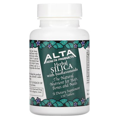 Alta Health, Herbal Silica with Bioflavonoids, 120 Tablets