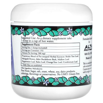 Alta Health, puszka, naturalna pomoc trawienna, 4 uncje Alta Health, puszka, naturalna pomoc trawienna, 4 uncje
