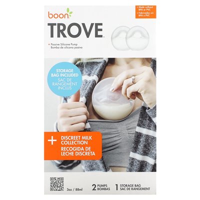 Boon, Trove, pasywna silikonowa pompa, 3 sztuki