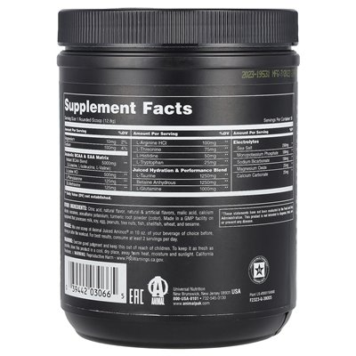 Animal, Jued Aminos® Pulver, Orange, 13,5 oz (384 g)