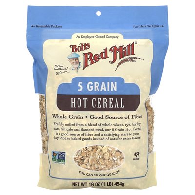 Bob's Red Mill, 5 Grain Hot Flakes, 1 lb (454 g)