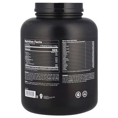 Zwierzęta, Balanced Meal ™, proszek białkowy, czekolada, 5 funtów (2,27 kg)