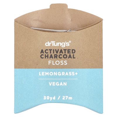 Dr Tung's, Ecosentials ™, The Vegan Smart Floss®, Lemongrass, 30 YD (27 m)