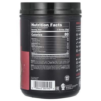 Zwierzę, clear Whey Isolate, Limeade Watermelon, 1,1 funta (500 g)
